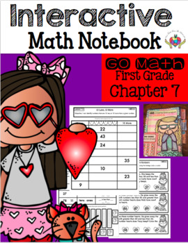 Preview of Interactive Math Notebook Go Math First Grade Chapter 7