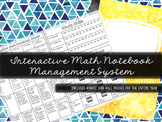 Interactive Math Notebook Management System