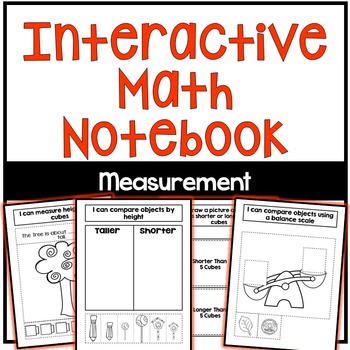 Preview of Interactive Math Notebook: Measurement