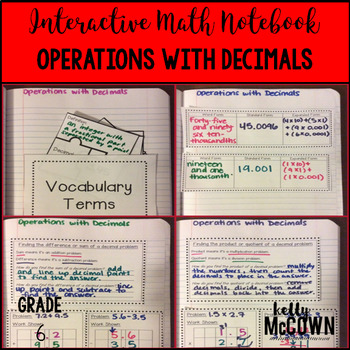 Preview of Operations with Decimals Activities