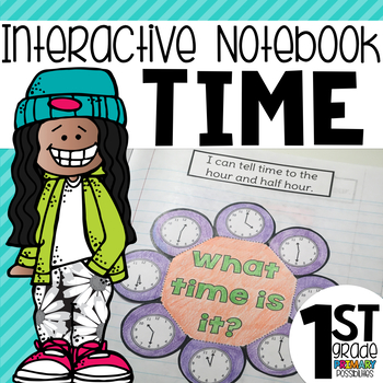 Preview of Interactive Math Notebook { Time }