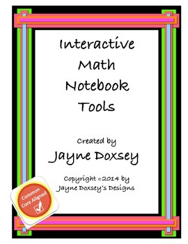 Preview of Interactive Math Notebook Tools