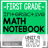 Interactive Math Notebook for 1st grade {Unit 9: Year in Review}