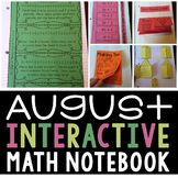 Interactive Math Notebook (August)