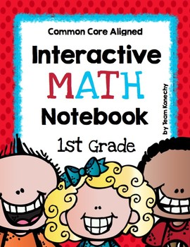 Preview of Interactive Math Notebook - First Grade