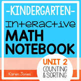 Interactive Math Notebook for Kindergarten {Unit 2: Counti
