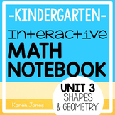 Interactive Math Notebook for Kindergarten {Unit 3: Shapes