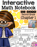 Interactive Math Notebook for Second Grade Go Math Chapter 1