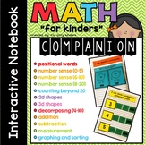 Interactive Math Notebook, number sense, shapes, measureme