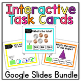 Interactive Math Task Cards on Google Slides™ Word Problem