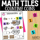 Math Tiles Counting Coins