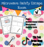 Interactive Microwave Safety with Virtual Escape Room, qui