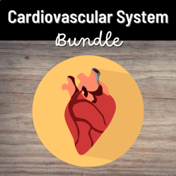 Preview of Interactive Middle School Health & PE Circulatory System and Heart Rate Bundle