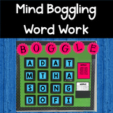 Interactive Mind Boggling Word Work Boggle Bulletin Board