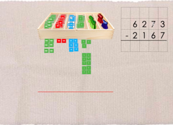 Preview of Interactive Montessori Math Bundle