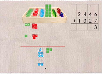 Preview of Interactive Montessori Stamp Game