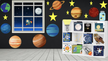 Preview of Interactive Moon Classroom (Pre-K Light Unit)