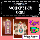 Mothers Day Craft Activity Lapbook Card PLUS Grandma