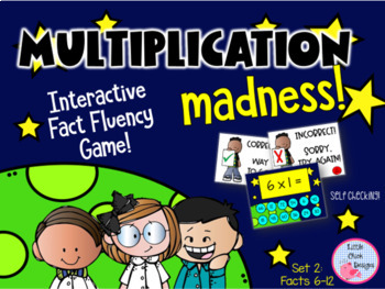 Preview of Interactive Multiplication Facts Game: Multiplication Facts Practice