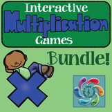 Interactive Multiplication Game Mega Bundle!!- distance learning