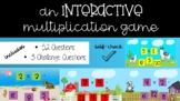Interactive Multiplication Game Facts 2-5 with 3 Challenge