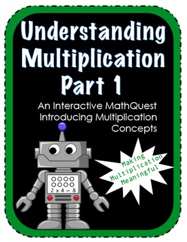 Preview of Interactive Multiplication Math Quest - Web-based Activity CCSS 3rd 4th Grade
