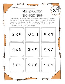 interactive multiplication games table