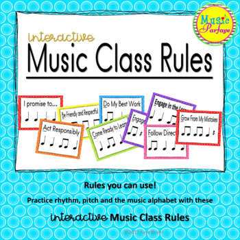 Preview of Interactive Music Class Rules