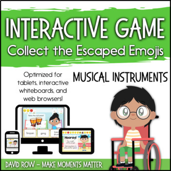 Preview of Interactive Music Games - Musical Instruments : Catch the Emojis!