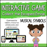 Interactive Music Games - Musical Symbols : Catch the Emojis!