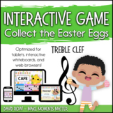 Interactive Music Games - Treble Clef : Collect the Easter Eggs!