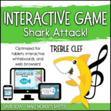 Interactive Music Games - Treble Clef : Shark Attack!