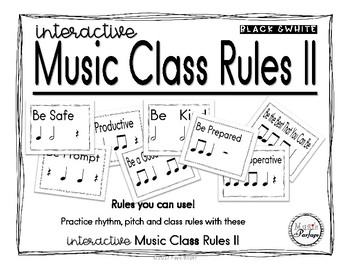 Preview of Interactive Music Rules II (black and white)