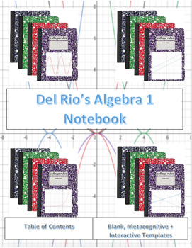 Preview of Interactive Notebook: Algebra 1 BUNDLE!