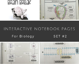 Interactive Notebook Biology Science Set #2