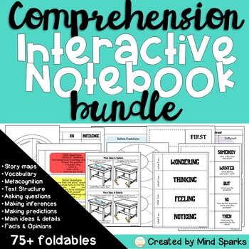 Preview of Reading Interactive Notebook: Comprehension Activities