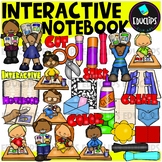 Interactive Notebook Clip Art Set {Educlips Clipart}