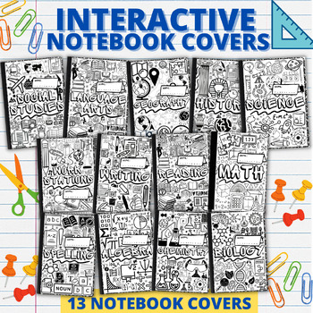 Preview of Interactive Notebook Covers