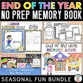 End of the Year Activities Memory Book Spring Writing Craf