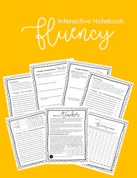 Preview of Interactive Notebook Fluency Passage 4