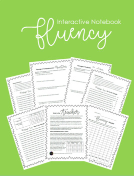 Preview of Interactive Notebook Fluency Passage 6