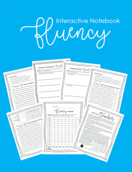 Preview of Interactive Notebook Fluency Passage 8