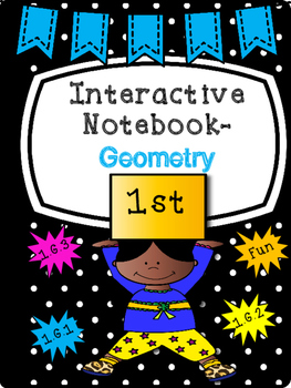 Preview of Geometry Interactive Notebook {First Grade}