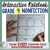 Interactive Notebook - Grade 4 Reading Informational -  Co
