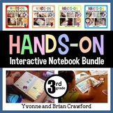 Interactive Notebook Third Grade Common Core Bundle with S