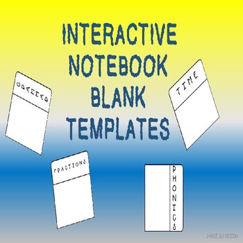 Preview of EDITABLE Interactive Notebook Labels