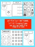 Interactive Notebook Letter Identification