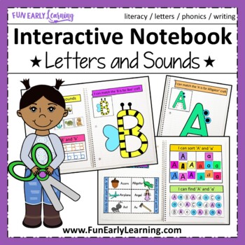 Preview of Interactive Notebook - Letters and Sounds