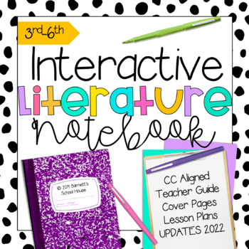Preview of Interactive Notebook | Literature Journal | 3rd-6th Grades | Common Core Aligned