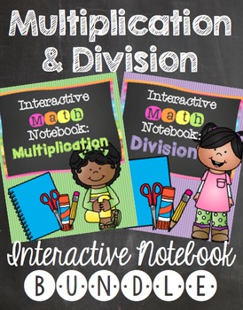 Preview of Interactive Notebook: Multiplication and Division
